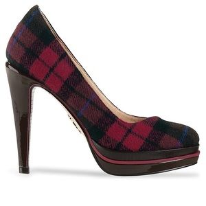 Cole Haan special edition Nike Air plaid heels 8